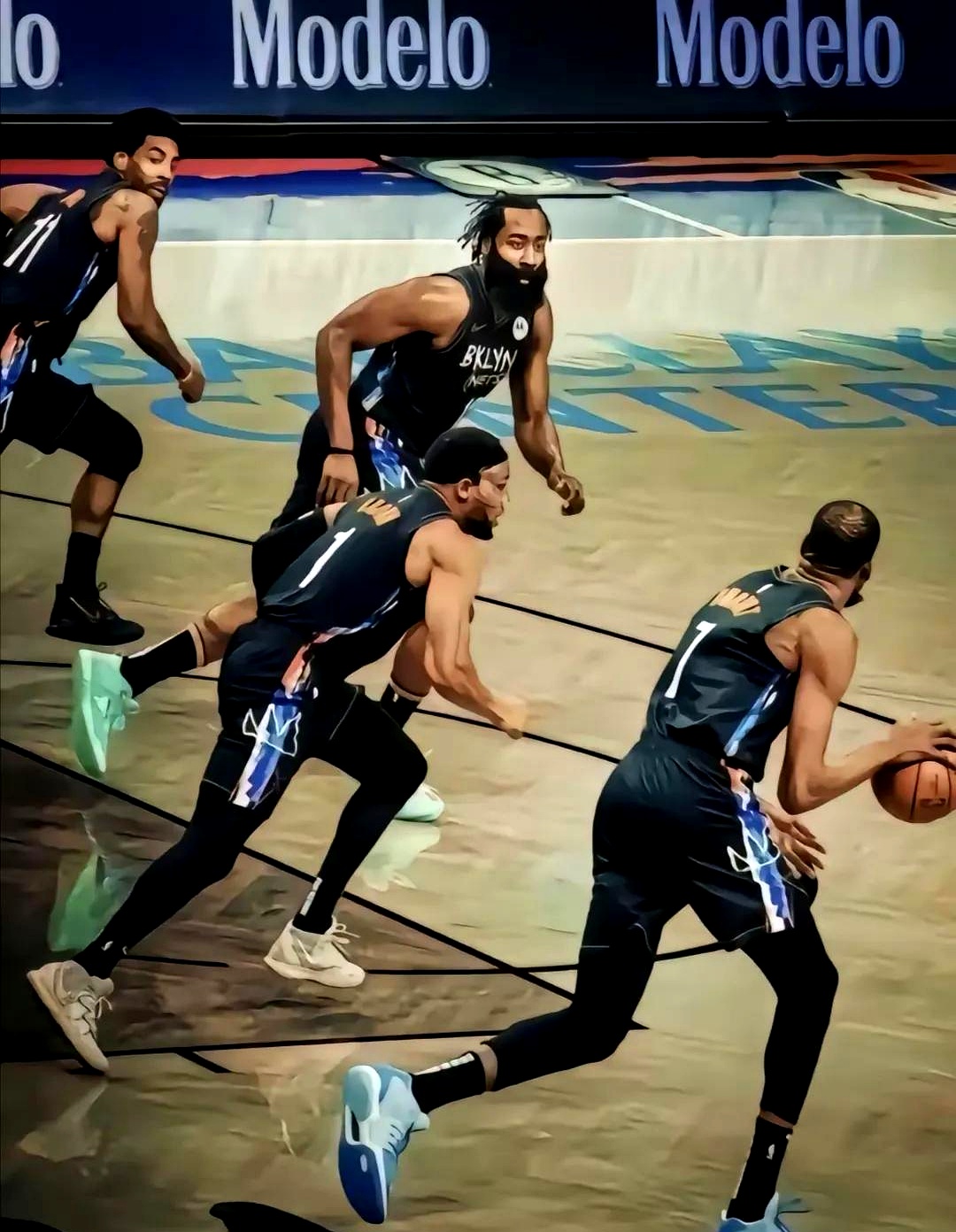 篮网力克雷霆,萨姆·米切尔统治全场 篮网力克雷霆,萨姆·米切尔统治全场