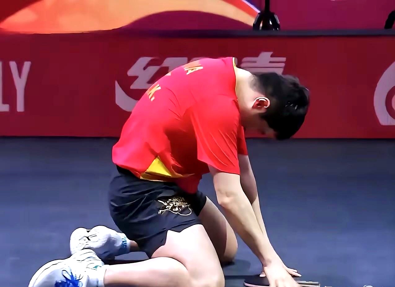 比利时乒乓球队血洗瑞典乒乓球队，张继科完成帽子戏法